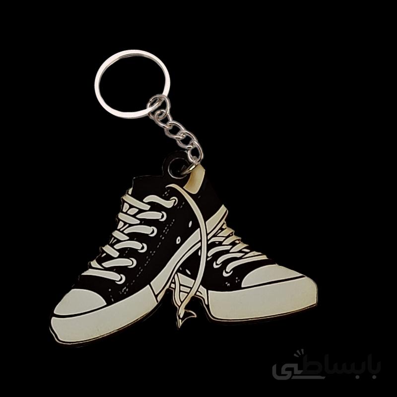 جاکلیدی طرح کفش all star