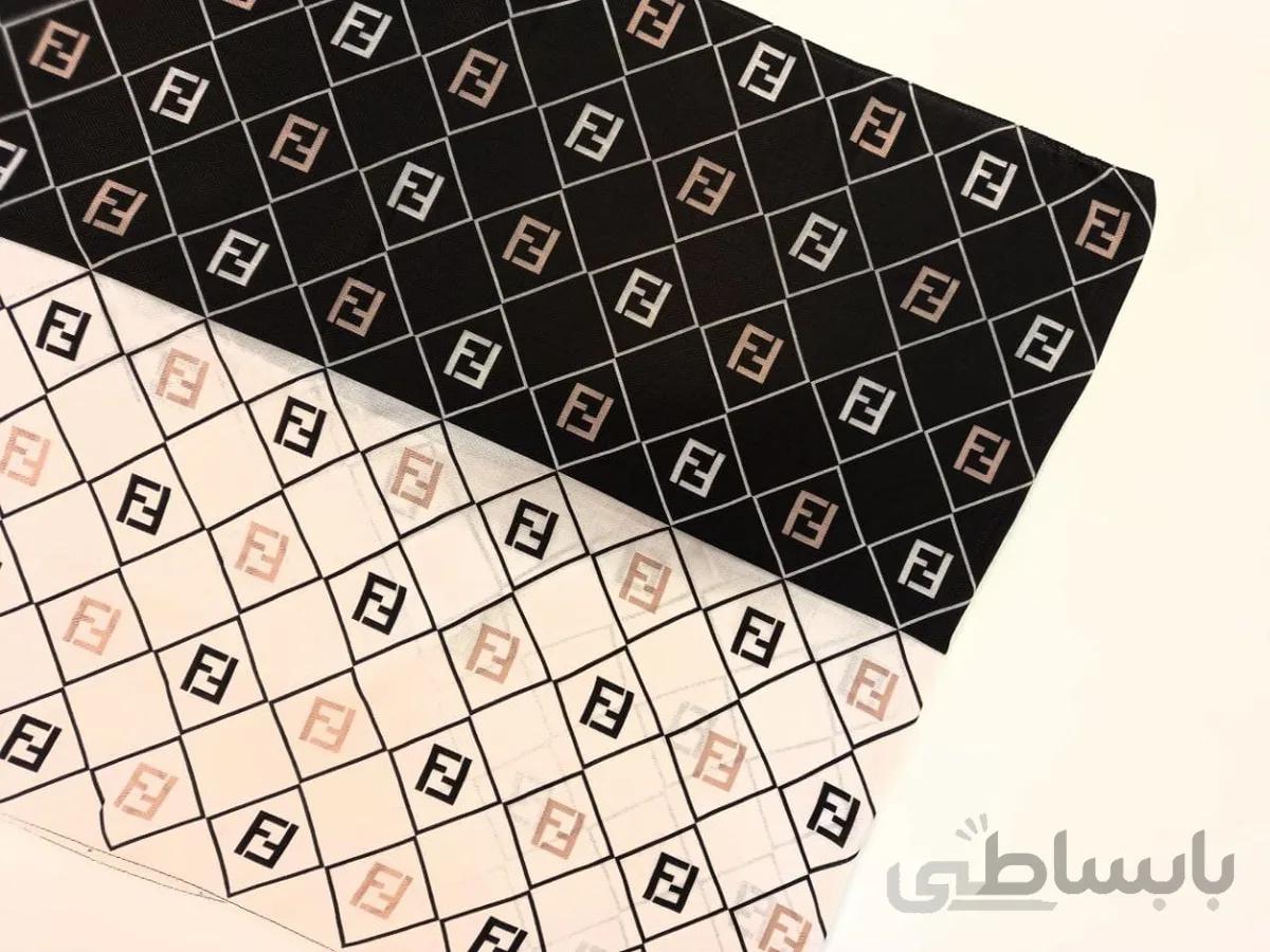 شال طرح Fendi کد 116