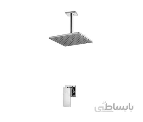 دوش توکار مدل فلت لاکچری کروم تیپ 1 کلار (Kelar)