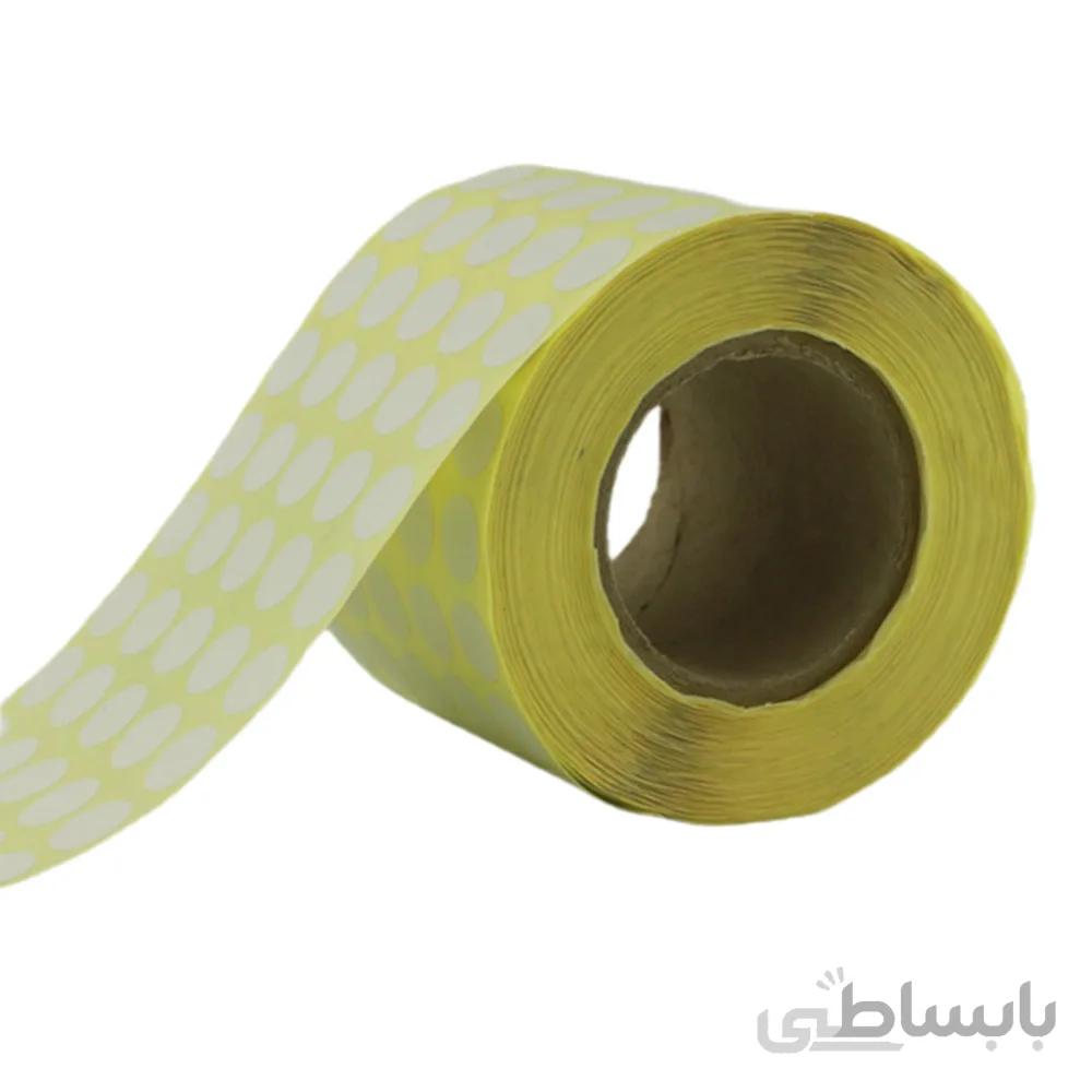 لیبل (برچسب) کاغذی دایره 10 میلی متر