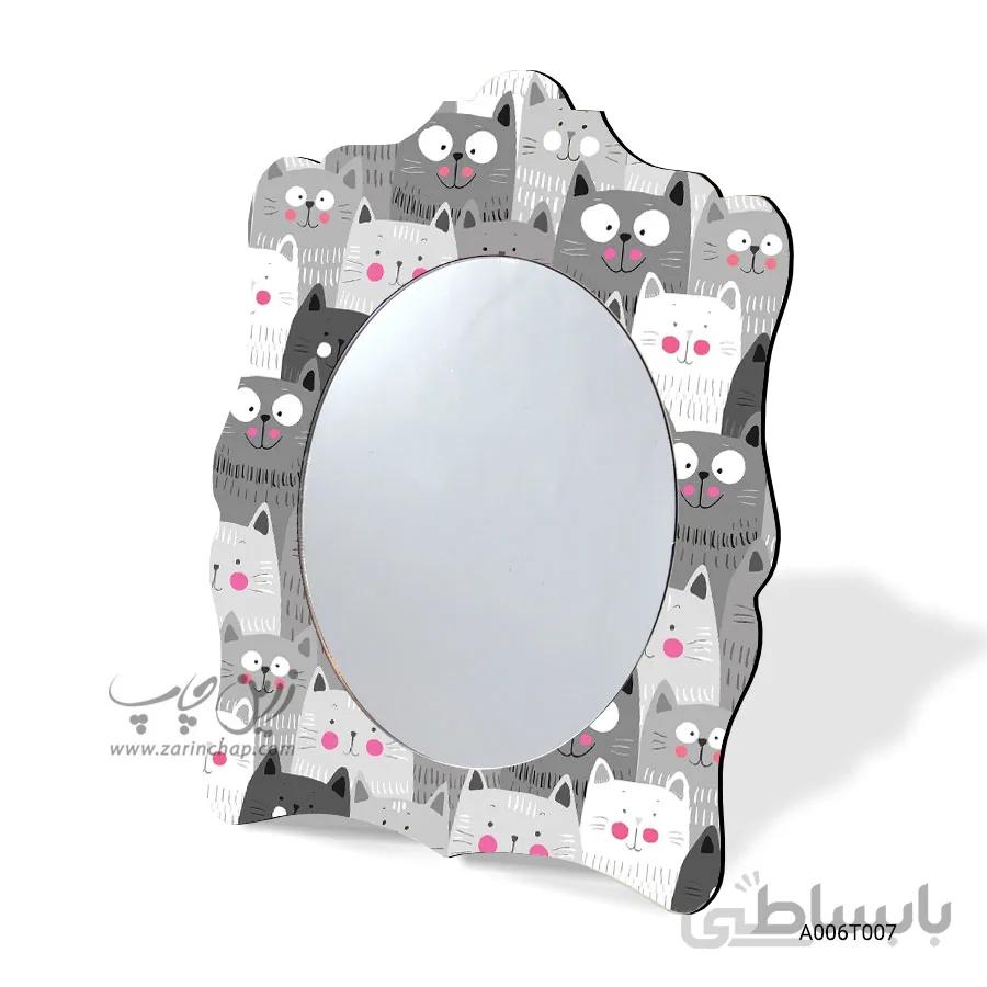 آینه رومیزی طرح A006T007