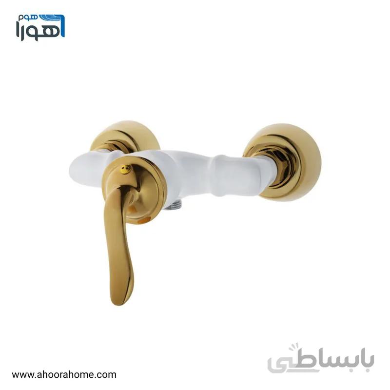 شیر توالت / آفتابه هلن سفید طلایی