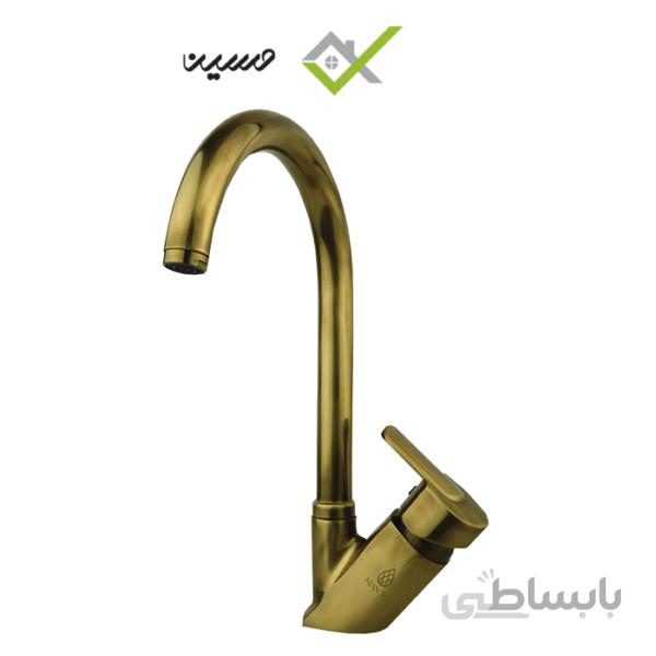 شیر ظرفشویی ثابت کیان مدل النا زیتونی