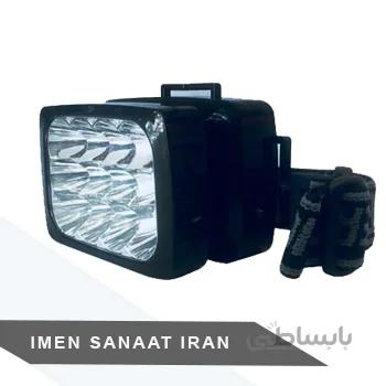 چراغ پیشانی باطری خور