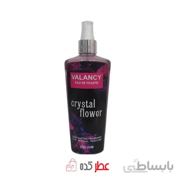 بادی اسپلش والنسی مدل Valancy Crystal Flower حجم 250 میل