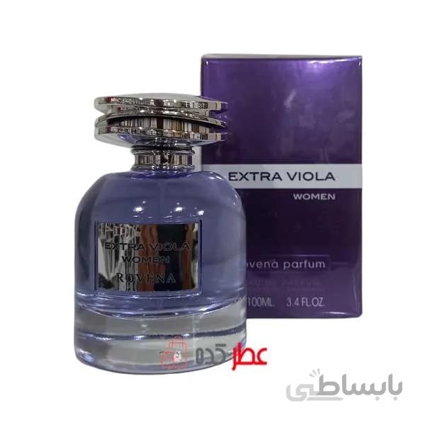 ادکلن زنانه روونا Rovena Extra Viola Women حجم 100 میل "پاکو رابان الترا ویولت زنانه"