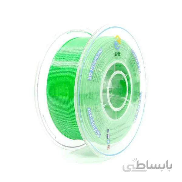 فيلامنت PLA یوسو قطر 1.75 (سبز) / Filament 1.75 PLA YouSu