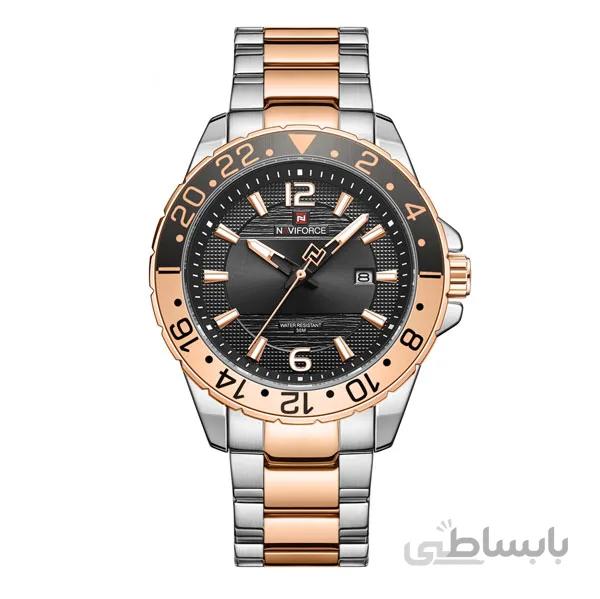 ساعت مچی مردانه نیوی فورس مدل NAVIFORCE NF9192 S/RG/B