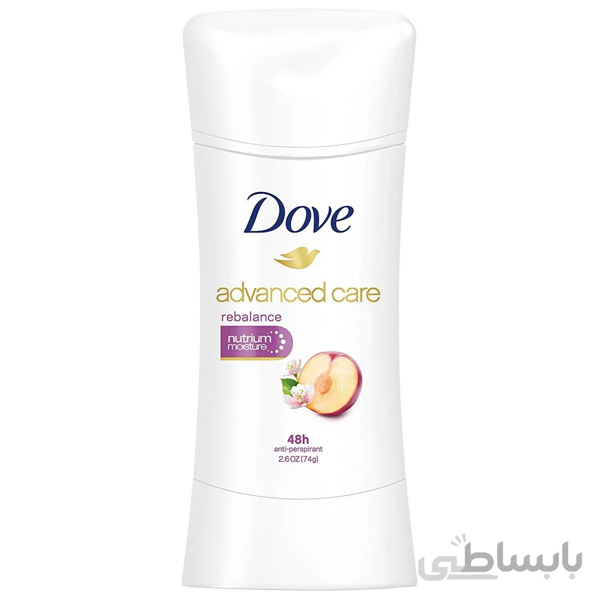 ضد تعریق داو Dove مدل advanced care حجم 74 گرم