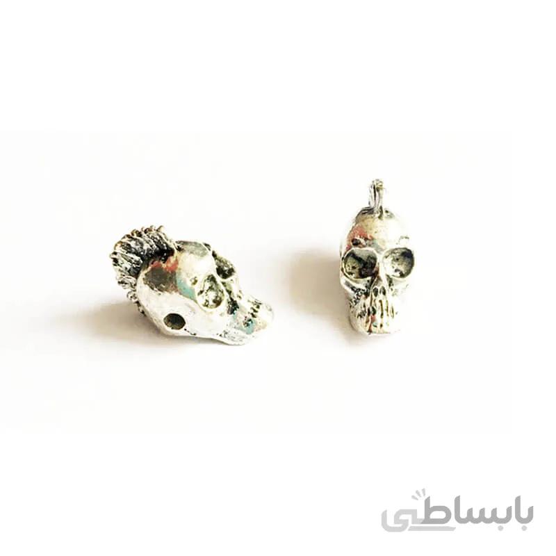 خرج کار نقره ای اسکلت بسته 5 عددی 1.5cm