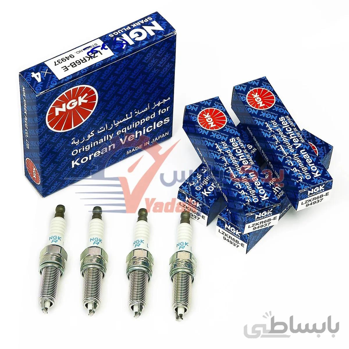 شمع یورو۴ برند ان جی کا NGK (بسته۴عددی)