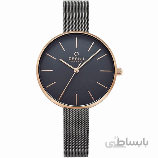 ساعت مچی زنانه اباکو Obaku اورجینال مدل V211LXVJMJ