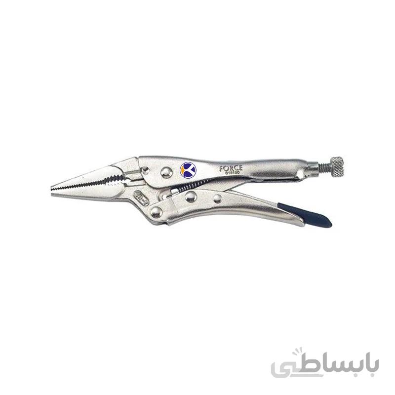 انبر قفلی دم باریک 9 اینچ مدل 615225 فورس