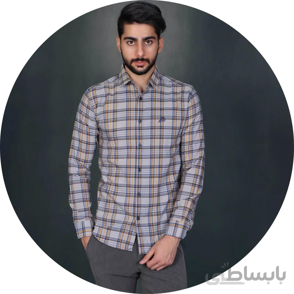 پیراهن مردانه پیکی پوش کد M02477