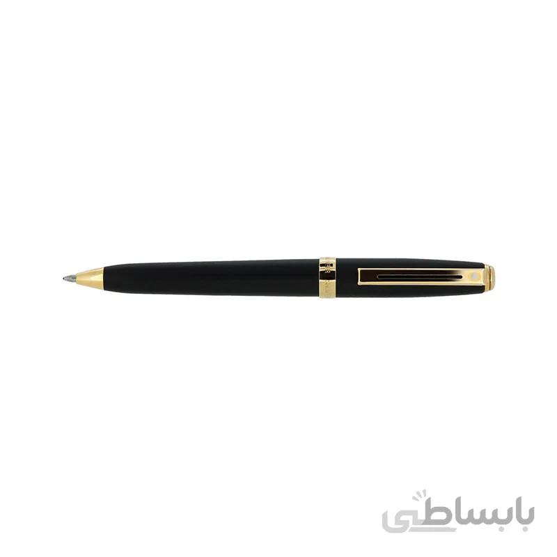 خودکار شیفر مدل PRELUDE مشکی ابری گیره زرد