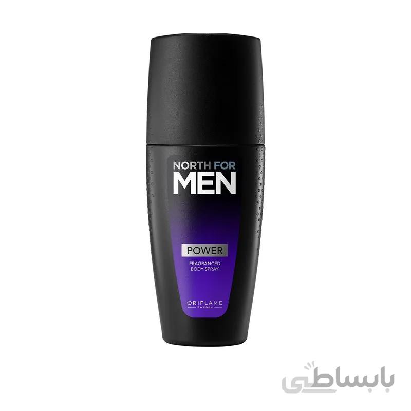 اسپری بدن مردانه نورث فورمِن پاور (کد 34487)