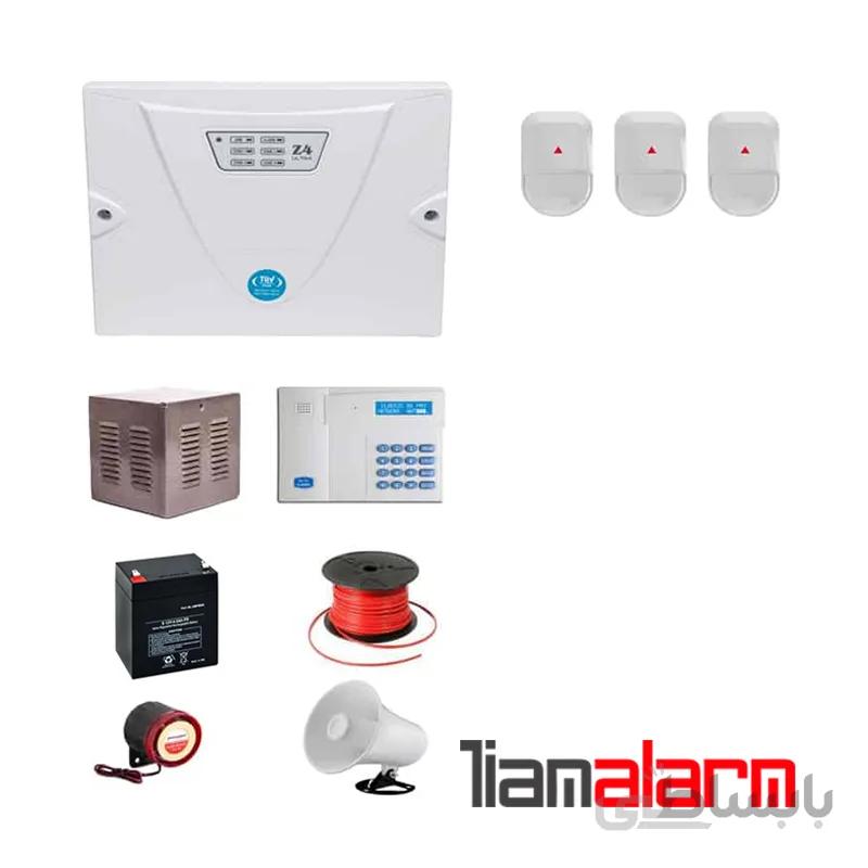 پکیج دزدگیر اماکن با سیم مدل کلاسیک cgn3