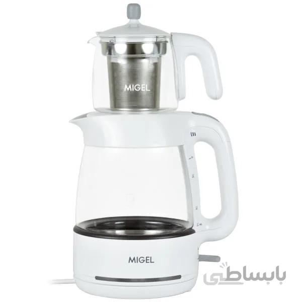 چای ساز قوری روی کتری میگل GTS 070 ا Migel GTS 070 - B Tea Maker with extra teapot