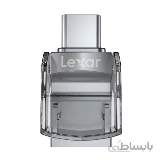 فلش مموری لکسار مدل LEXAR LJDD35C128G - BNBNG ظرفیت 128 گیگابایت ا LEXAR LJDD35C128G-BNBNG Flash memory 128 GB