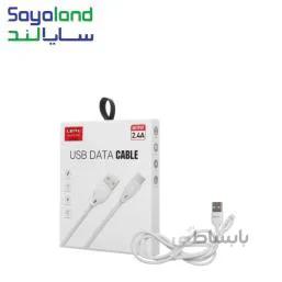 کابل مبدل USB به لایتنینگ لیتو مدل LD-25 طول 1 متر type C