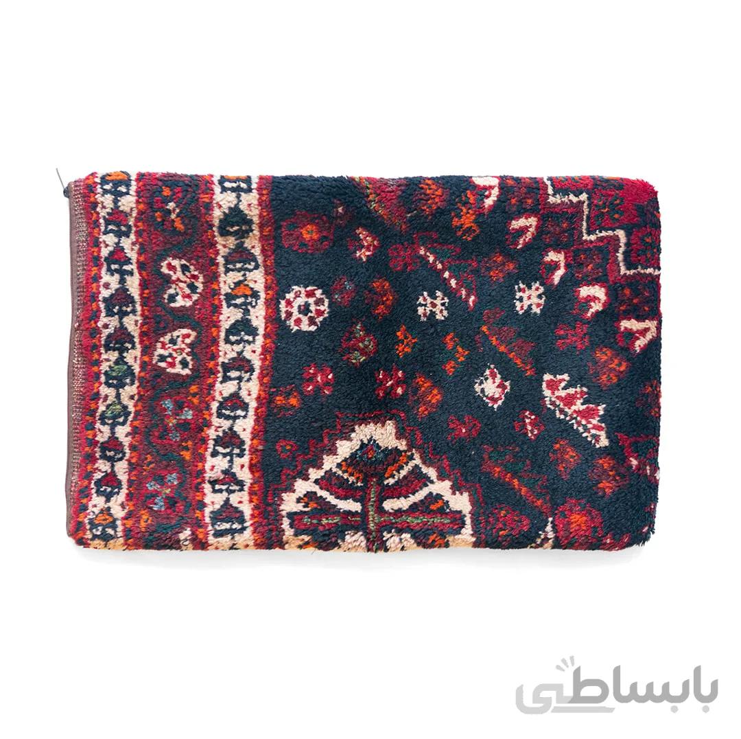 کوسن نیم ترنج فرش دستباف عشایری - 40×60 سانتی