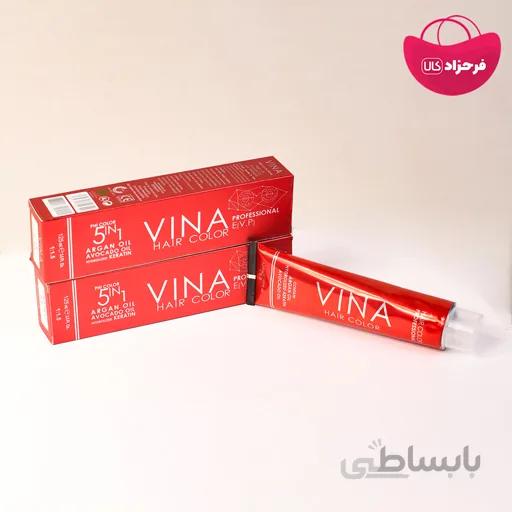 رنگ مو وينا AF5 ميل 125 چوبی