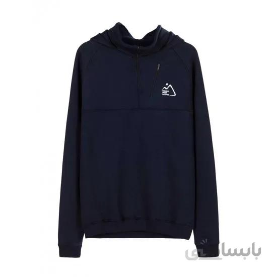 هودی مدل W.U.T.S - Half Zip Hyrcanian / Navy Blue