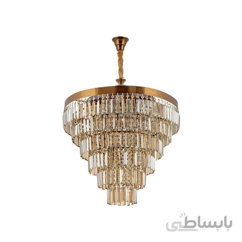 لوستر 22 شعله چشمه نور مدل N2662-65