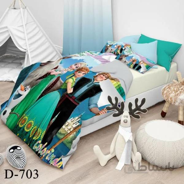روتختی سه بعدی میکرو تنسل ترک طرح کارتونی - کد 703 D
