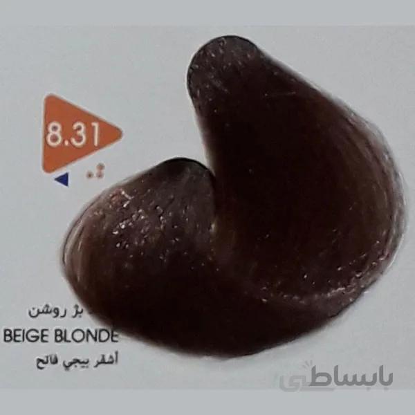 رنگ مو ویتامول (Vitamol) بلوند بژ روشن (شماره 8/31 بژ) حجم 120 میل