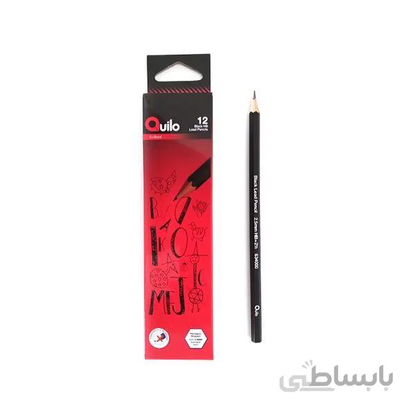 مداد مشکی کوییلو (بسته 12 تایی)