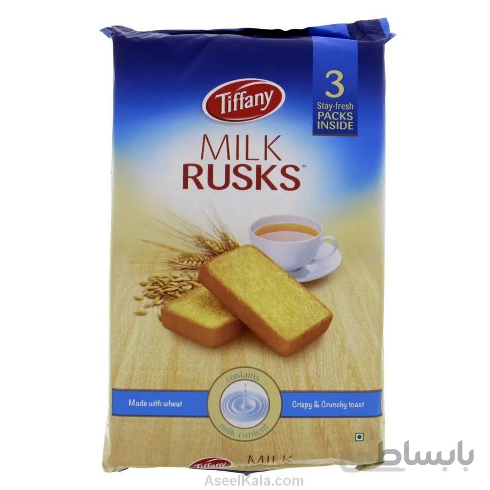نان سوخاری ساده تیفانی Tiffany Milk Rusks