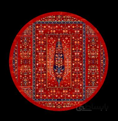فرش گرد مرینوس کد 600110 ا Merinos