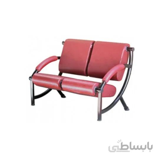 صندلی انتظار 206 هلالی 2 نفره کد d347