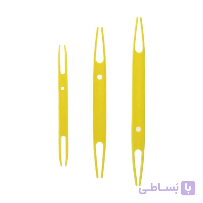 سوزن بافت تور ماهیگیری هانچی کد 010 مجموعه 3 عددی — تصویر 1