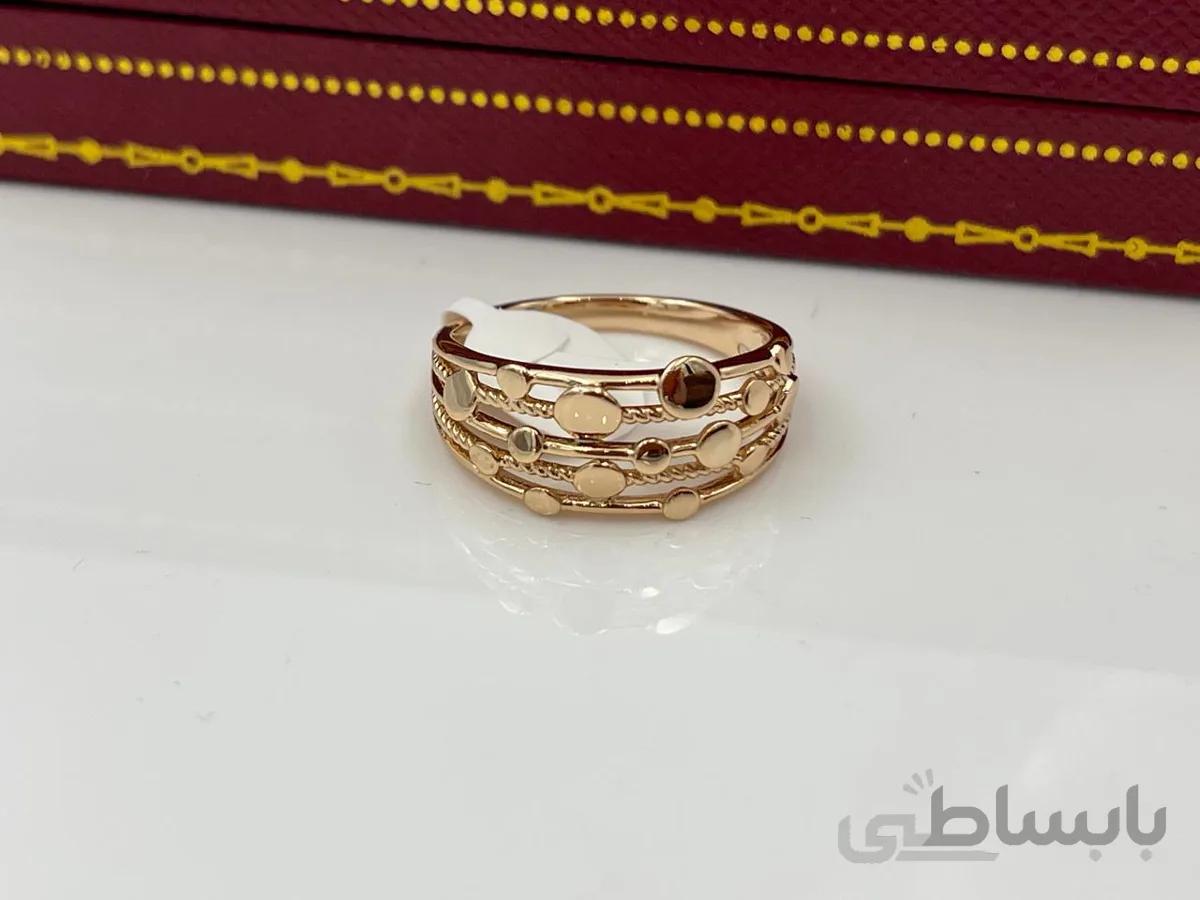 انگشتر ژوپینگ چهار لاین سکه ای
