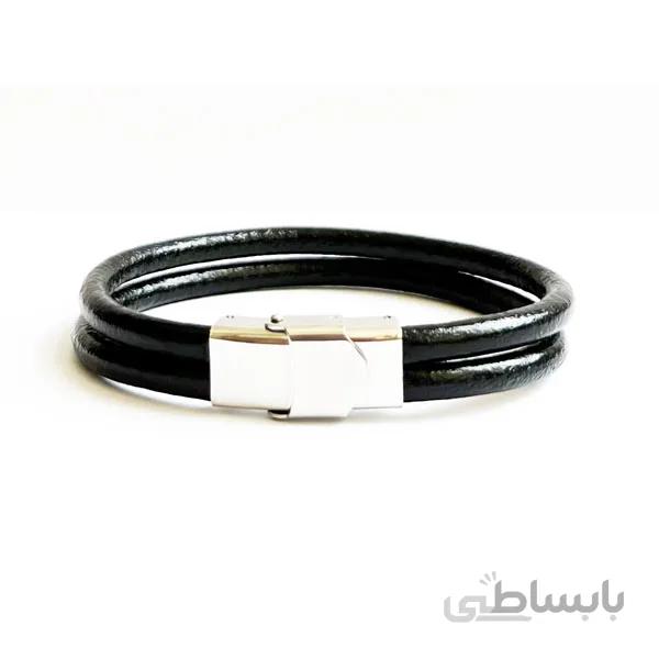 دستبند چرم طبیعی زنانه BLNW104