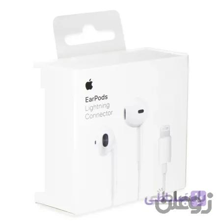 هندزفری اپل مدل EarPod با کانکتور لایتنینگ اورجینال
