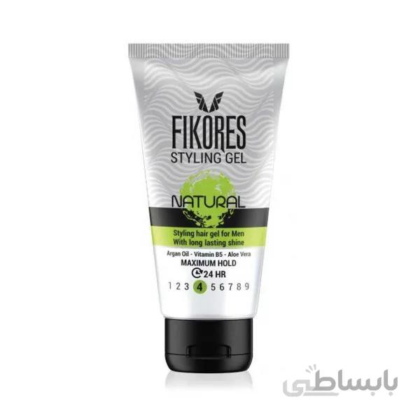 ژل مو سر فیکورس مدل Natural حجم 150 میل