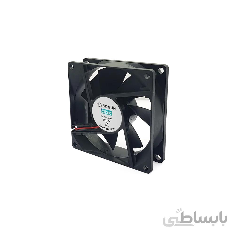 فن 8x8x2.5 12V 8025