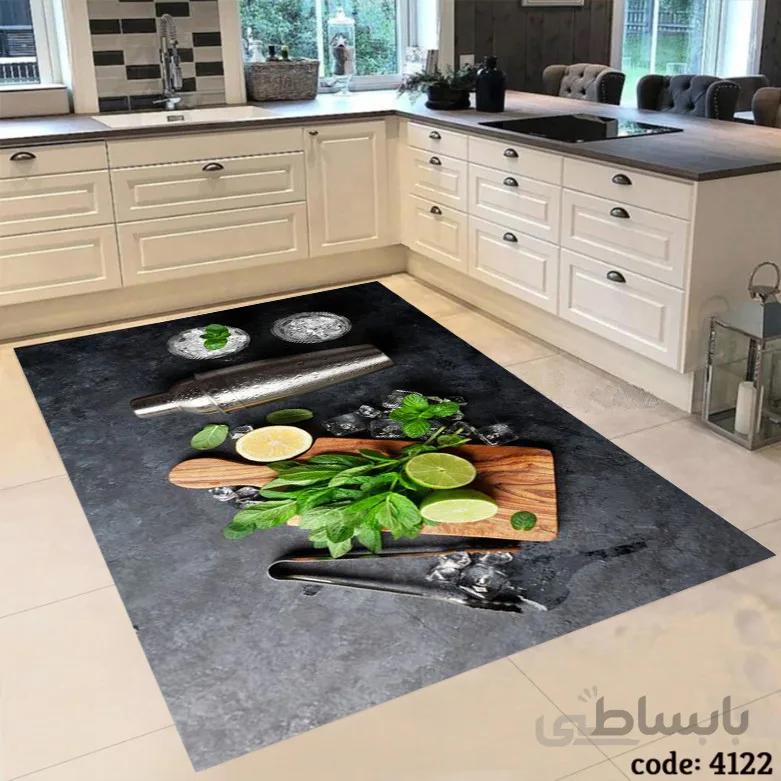فرشینه اشپزخانه طرح شیک و پیک 4122