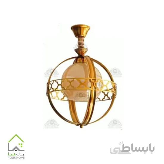 لوستر کروی تک شعله