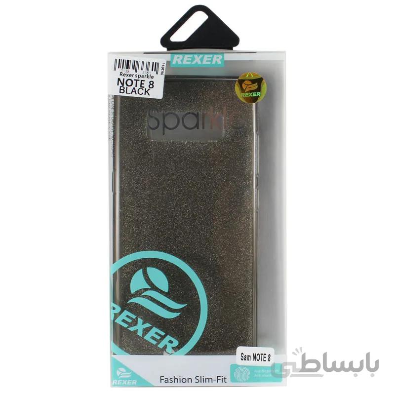 قاب سامسونگ ژله ای اکلیلی Samsung Note 8 ا samsung note 8