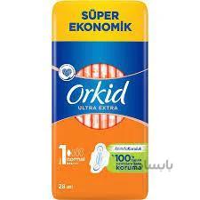 نوار بهداشتی ارکید مدل Ultra Extra اندازه نرمال 26 عددی