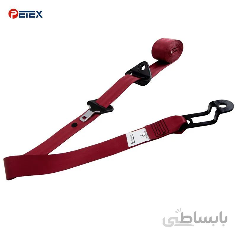 نوار کمربند ایمنی تکمیل شده جلو پژو ۲۰۶ ، پژو ۲۰۷ و رانا رنگ زرشکی