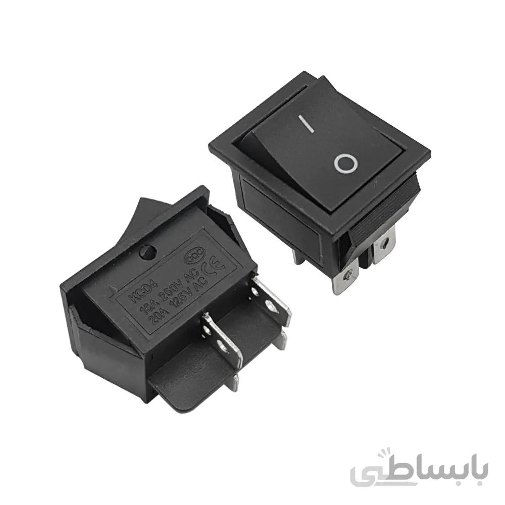 کلید راکر بزرگ دوحالته kcd4 201 4pin