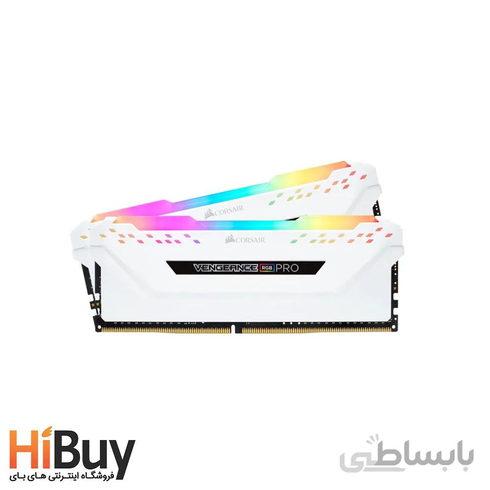 رم دسکتاپ DDR4 دو کاناله 3200 مگاهرتز CL16 کورسیر مدل VENGEANCE RGB RPO ظرفیت 16گیگابایت ا CORSAIR DDR4 3200MHZ CL16 VENGEANCE RGB RPO - RAM 16G