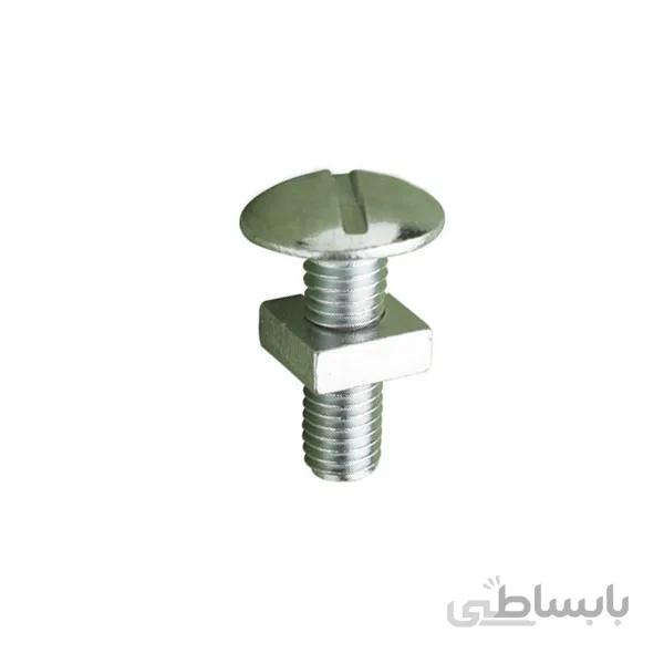 پیچ و مهره آلومینیوم مدل BPM1/4-16 بسته 45 عدد