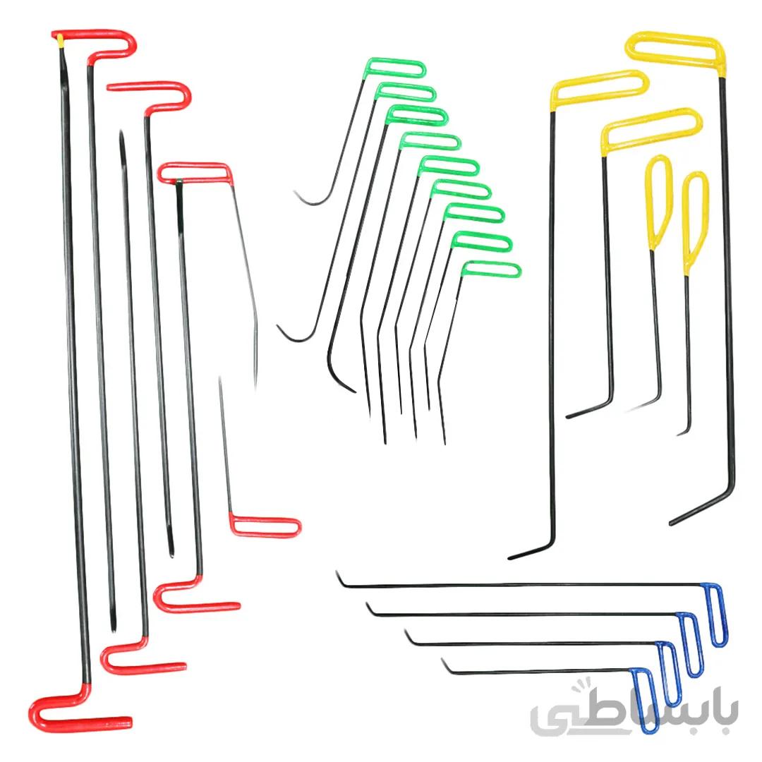 میله صافکاری ترک بدون رنگ 25 پارچه oguz