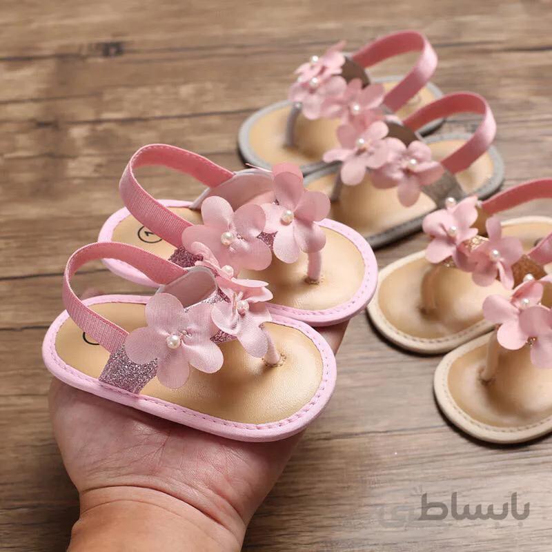 پاپوش لاانگشتی لاکچری صورتی